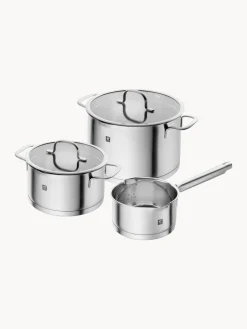 Clearance ZWILLING Batterie de cuisine en acier inoxydable TrueFlow, 3 pièces