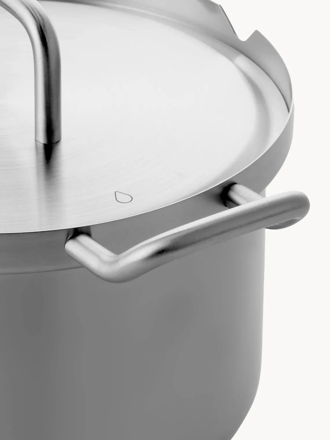 Outlet BK Batterie de cuisine en acier inoxydable Q-Linair, 5 élém. Argenté