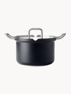 Discount BK Batterie de cuisine en acier inoxydable Q-Linair, 4 élém. Noir