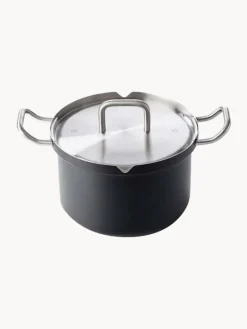 Discount BK Batterie de cuisine en acier inoxydable Q-Linair, 4 élém. Noir