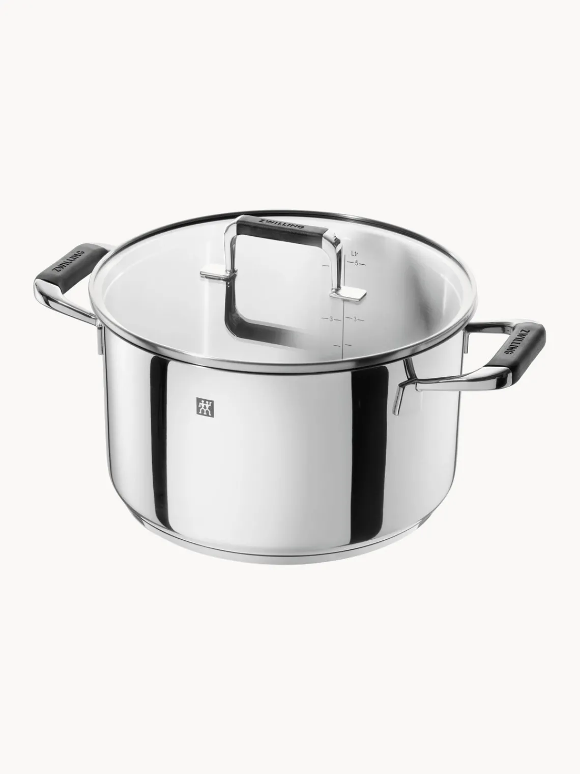 Hot ZWILLING Batterie de cuisine en acier inoxydable Poletto, 5 élém.