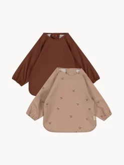 Clearance Konges Slojd Bavoirs avec manches Cherry, 2 élém. Motif cerise