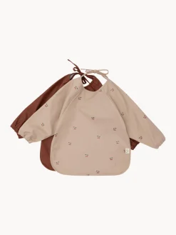Clearance Konges Slojd Bavoirs avec manches Cherry, 2 élém. Motif cerise