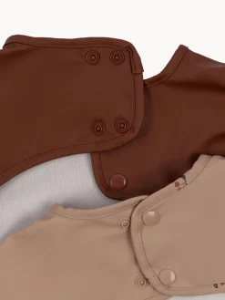Clearance Konges Slojd Bavoirs avec manches Cherry, 2 élém. Motif cerise