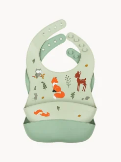 Clearance A Little Lovely Company Bavoirs en silicone Forest, 2 élém.