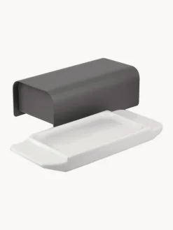 Outlet ALESSI Beurrier Mattina Vert foncé, blanc