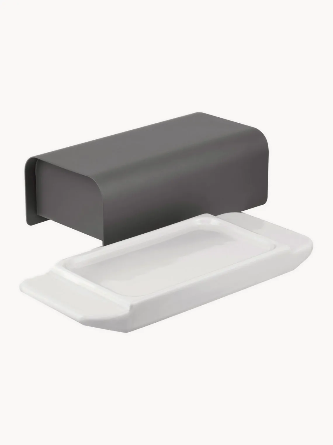 Outlet ALESSI Beurrier Mattina Vert foncé, blanc