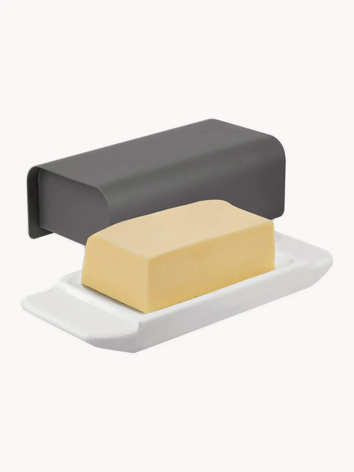 Outlet ALESSI Beurrier Mattina Vert foncé, blanc