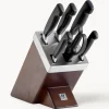 Clearance ZWILLING Bloc couteaux auto-affûtants Four Star, 7 élém.