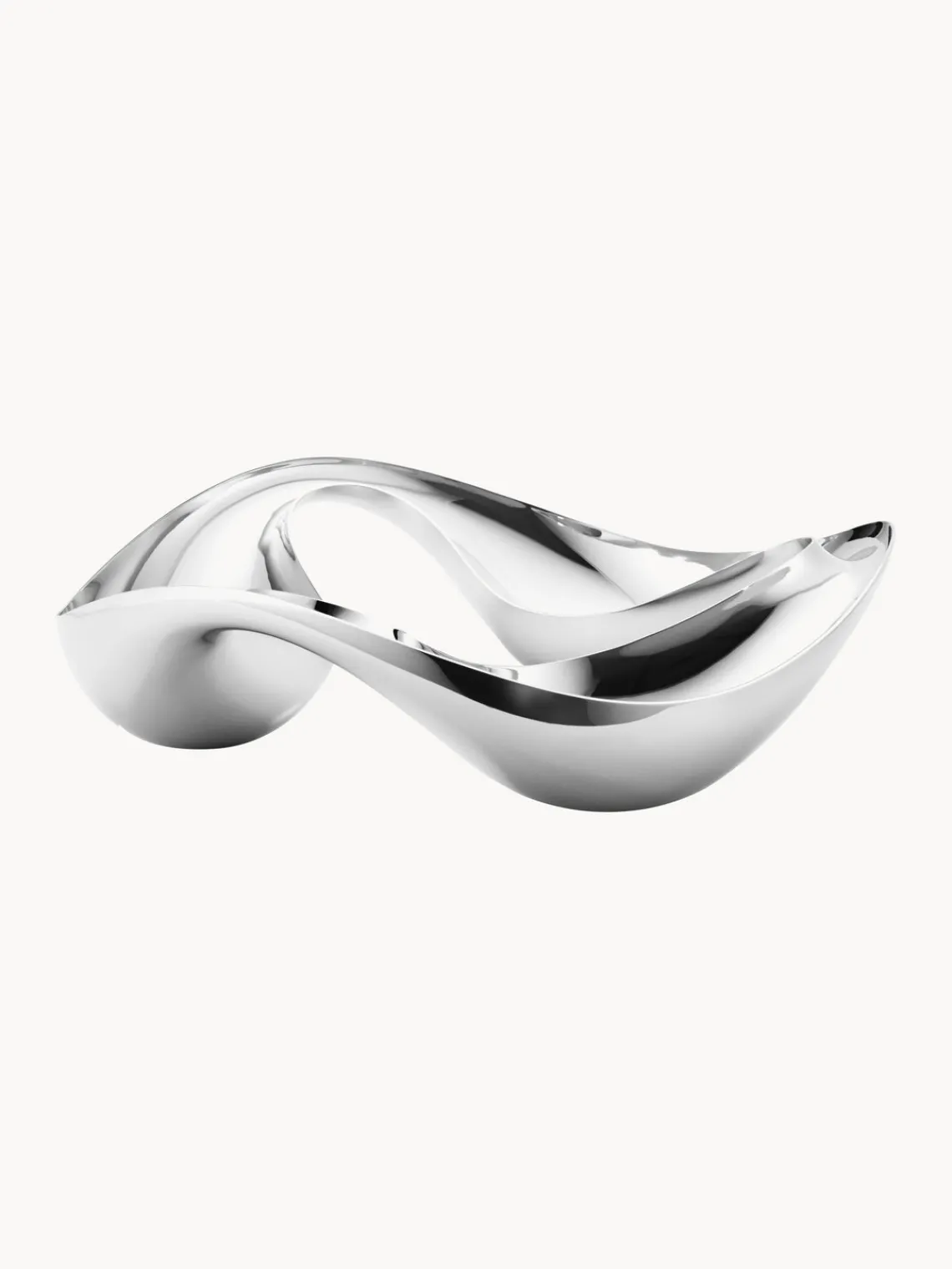 Hot GEORG JENSEN Bol à snacks en acier inoxydable de forme organique Cobra