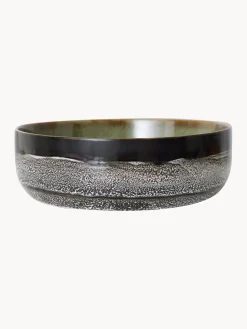 Online HKLIVING Bol en céramique émaillée peinte à la main 70's Tons gris