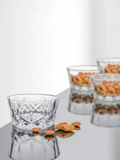 Clearance Aida Bol en verre Harvey, 4 pièces