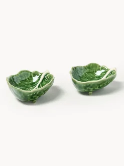 Outlet BORDALLO PINHEIRO Bols à dip peints à la main Cabbage, 6 pièces
