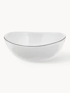 Hot Broste Copenhagen Bols artisanaux en porcelaine Salt, Ø 17 cm, 4 pièces