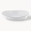 New Broste Copenhagen Bols artisanaux en porcelaine Salt, Ø 20 cm, 2 pièces