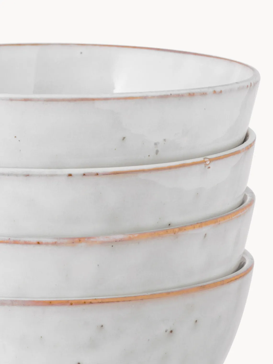 Clearance Broste Copenhagen Bols artisanaux Nordic Sand, 4 pièces
