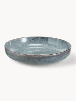 Online Broste Copenhagen Bols artisanaux Nordic Sea, 4 pièces Gris-bleu, chiné
