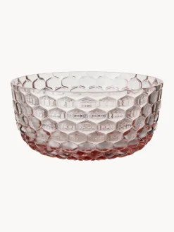 Clearance Kartell Bols avec surface texturée Jellies, 4 pièces Rose pâle