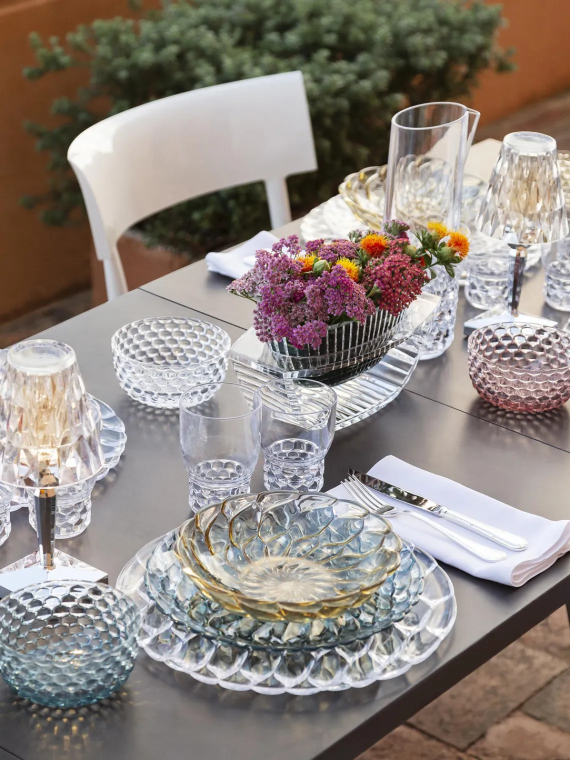 Best Kartell Bols avec surface texturée Jellies, 4 pièces Transparent