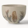 Clearance Bloomingville Bols en grès cérame motif hivernaL Hollie, 2 pièces