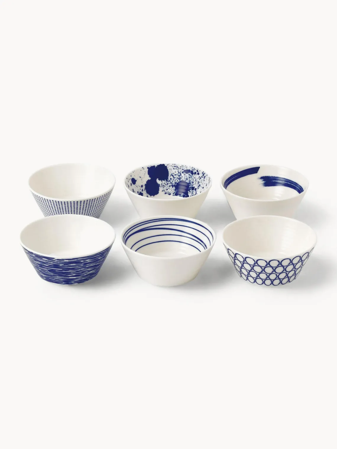 Hot ROYAL DOULTON Bols en porcelaine Pacific Blue, 6 élém.