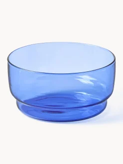 Clearance Lyngby Bols en verre borosilicaté Torino, 2 pièces Bleu, transparent