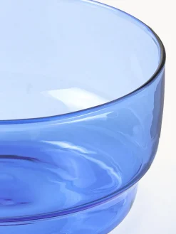 Clearance Lyngby Bols en verre borosilicaté Torino, 2 pièces Bleu, transparent