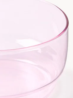 Outlet Lyngby Bols en verre borosilicaté Torino, 2 pièces Rose pâle, transparent