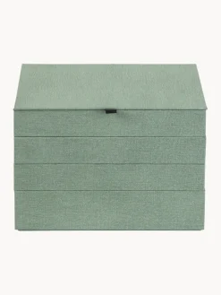 Clearance Bigso Box of Sweden Boîte à bijoux avec fermeture magnétique Precious Vert sauge