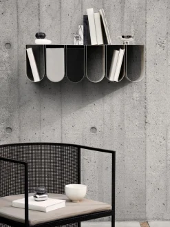 Fashion Kristina Dam Boîte de rangement artisanale Curved Grège