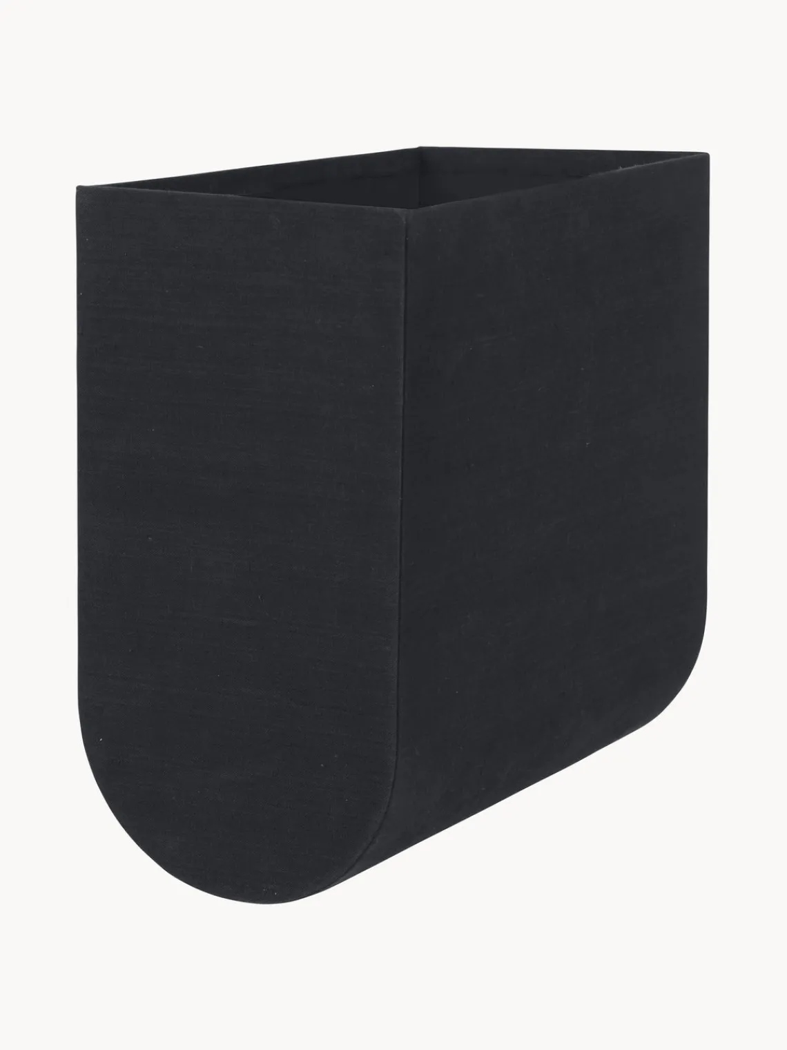 Fashion Kristina Dam Boîte de rangement artisanale Curved Noir