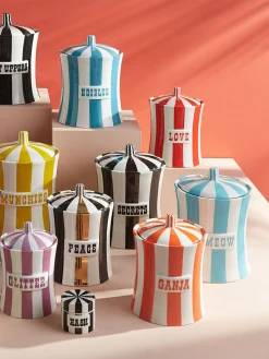 New Jonathan Adler Boîte de rangement artisanale Vice Meow