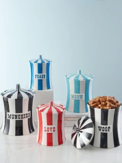New Jonathan Adler Boîte de rangement artisanale Vice Meow
