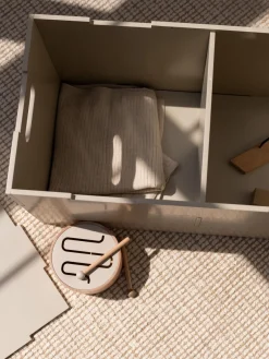 Discount Nofred Boîte de rangement en bois Cube