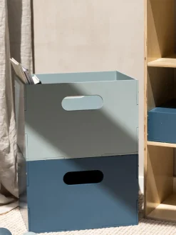 Clearance Nofred Boîte de rangement en bois Kiddo Vert sauge