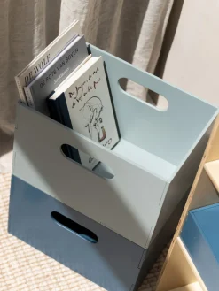 Clearance Nofred Boîte de rangement en bois Kiddo Vert sauge