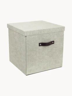Clearance Bigso Box of Sweden Boîte de rangement Logan Beige clair