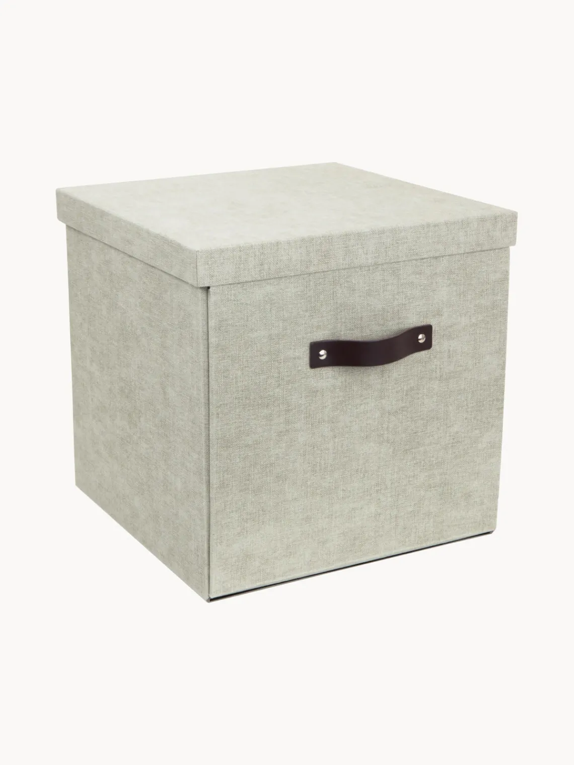Clearance Bigso Box of Sweden Boîte de rangement Logan Beige clair