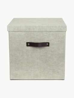 Clearance Bigso Box of Sweden Boîte de rangement Logan Beige clair