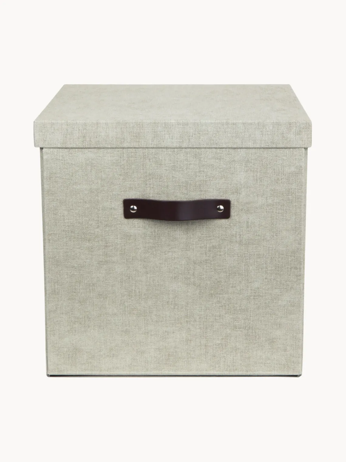 Clearance Bigso Box of Sweden Boîte de rangement Logan Beige clair