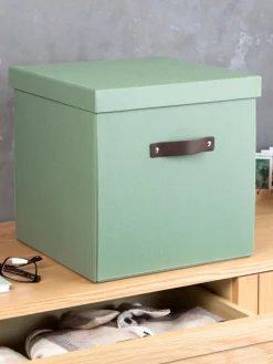 Outlet Bigso Box of Sweden Boîte de rangement Logan Vert sauge