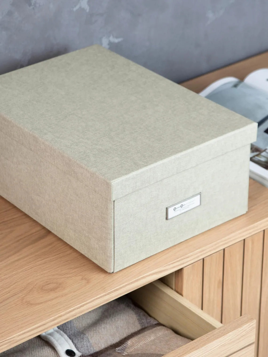 New Bigso Box of Sweden Boîte de rangement pliable Karin, 29 x 39 cm