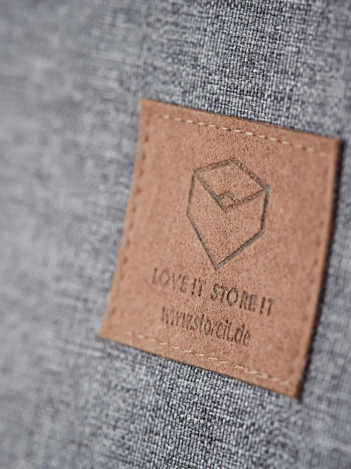Online Store It Boîte de rangement Premium Gris foncé, brun