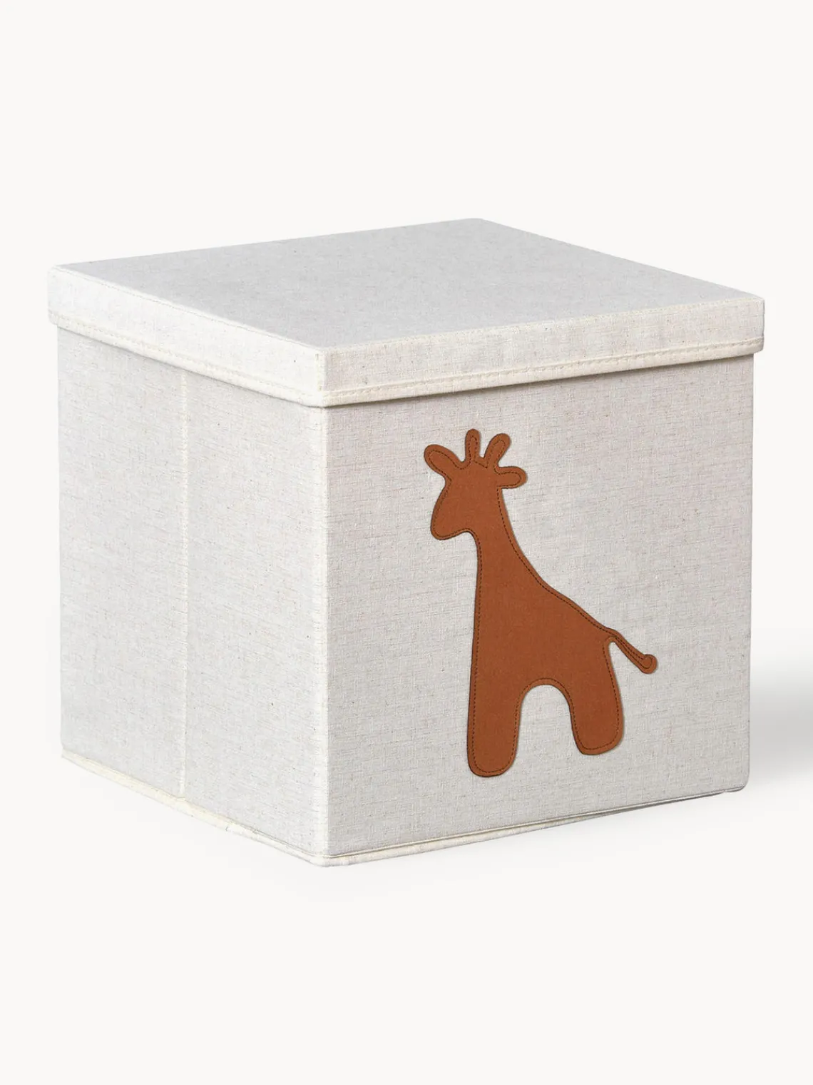 New Store It Boîte de rangement Premium Beige clair, giraffe