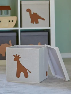 New Store It Boîte de rangement Premium Beige clair, giraffe
