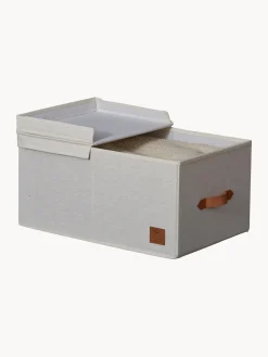Hot Store It Boîte de rangement Premium Beige clair, brun