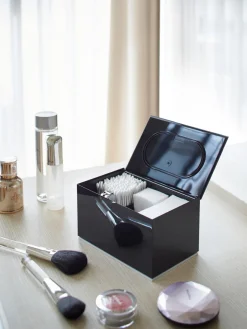 Fashion Yamazaki Boîte de rangement Veil Noir