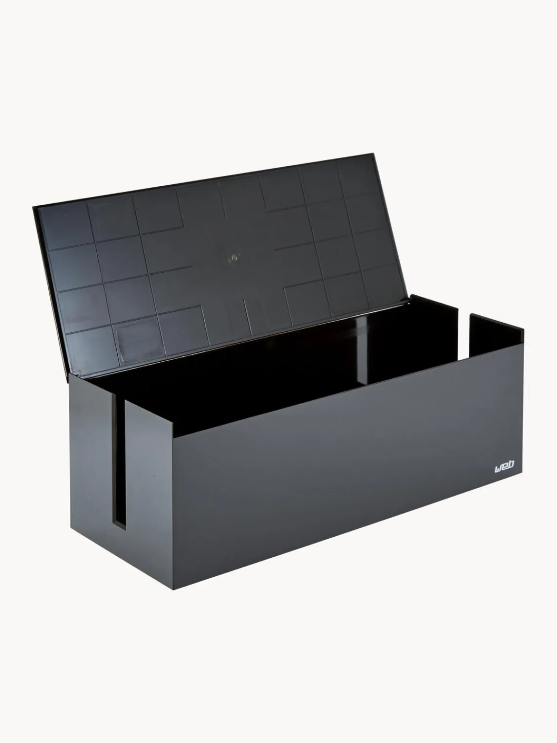 New Yamazaki Boîte gestion des câbles Box Web Noir