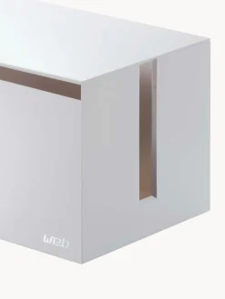 Online Yamazaki Boîte gestion des câbles Box Web Blanc