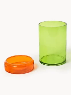 Hot Pols Potten Boîtes à bijoux soufflées à la bouche Multi, 3 élém.